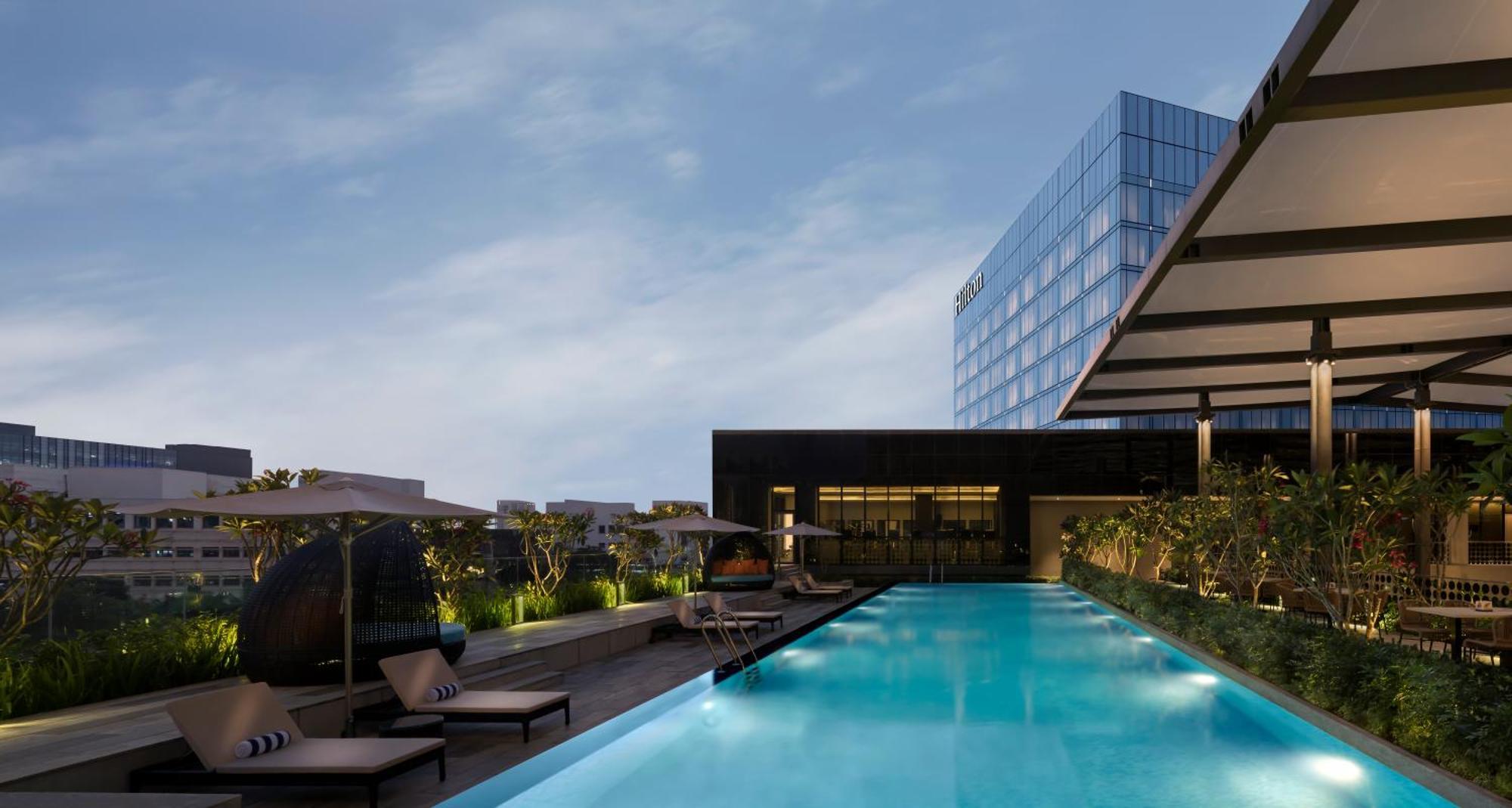 Hilton Garden Inn Bengaluru Embassy Manyata Business Park Esterno foto